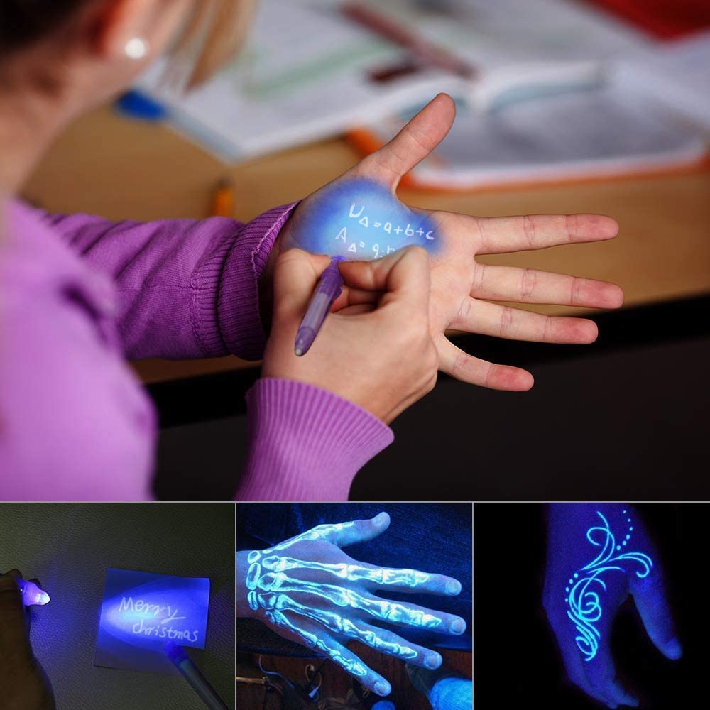 DazSpirit creative activity kit with invisible ink for kids.