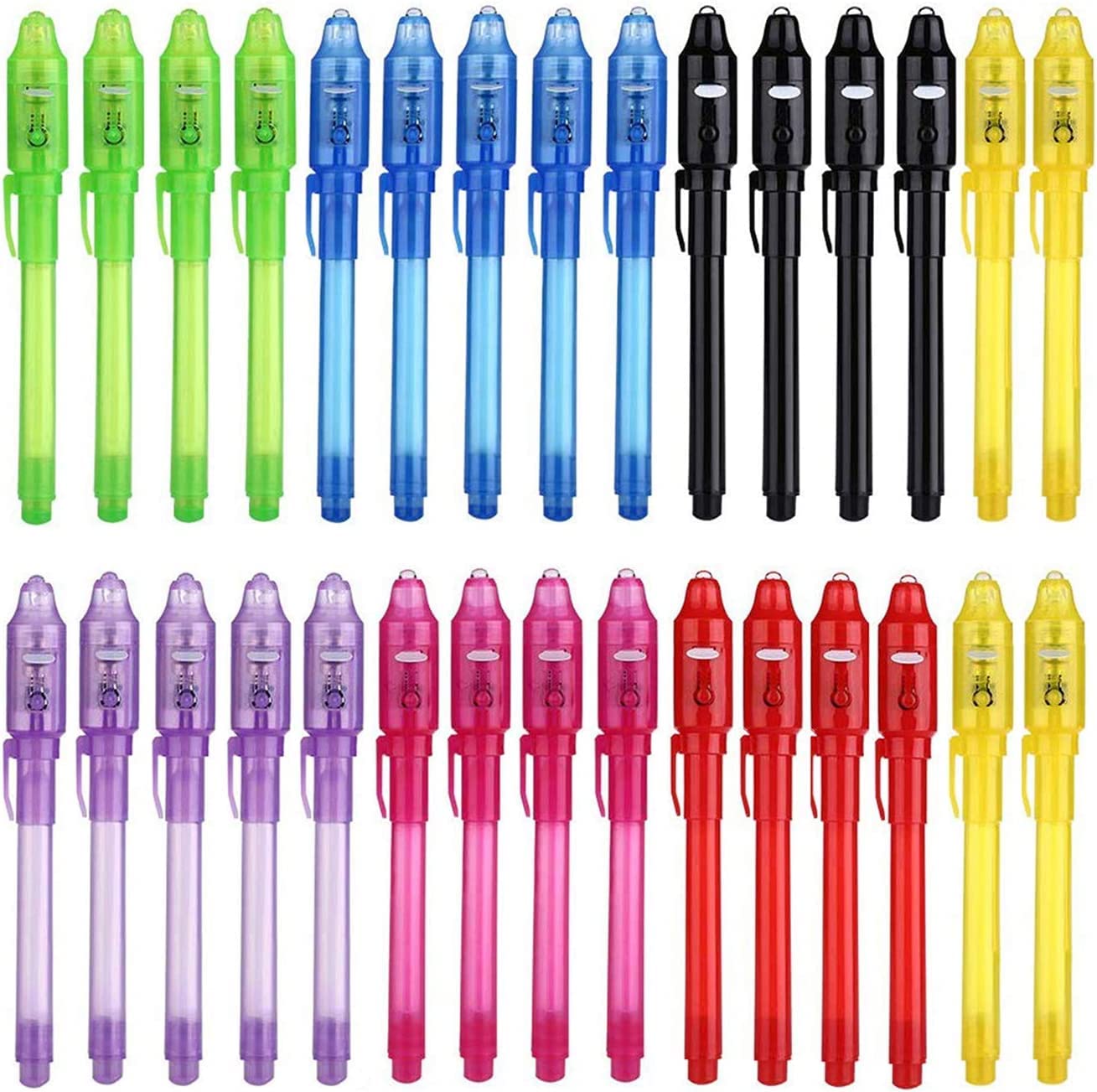 DazSpirit invisible ink pen with UV light reveals secret messages.