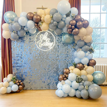 DBKL balloon arch strip and accessories for quick setup.