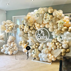 DBKL boho party idea with neutral tones and coordinated accents