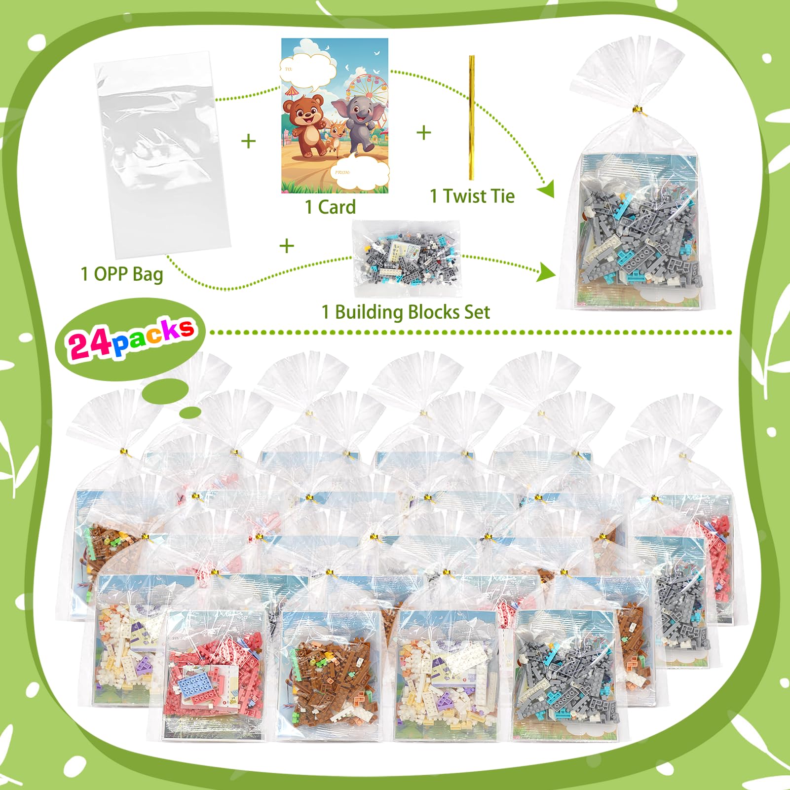 DBPBToU mini building blocks set for hands-on valentines activities.