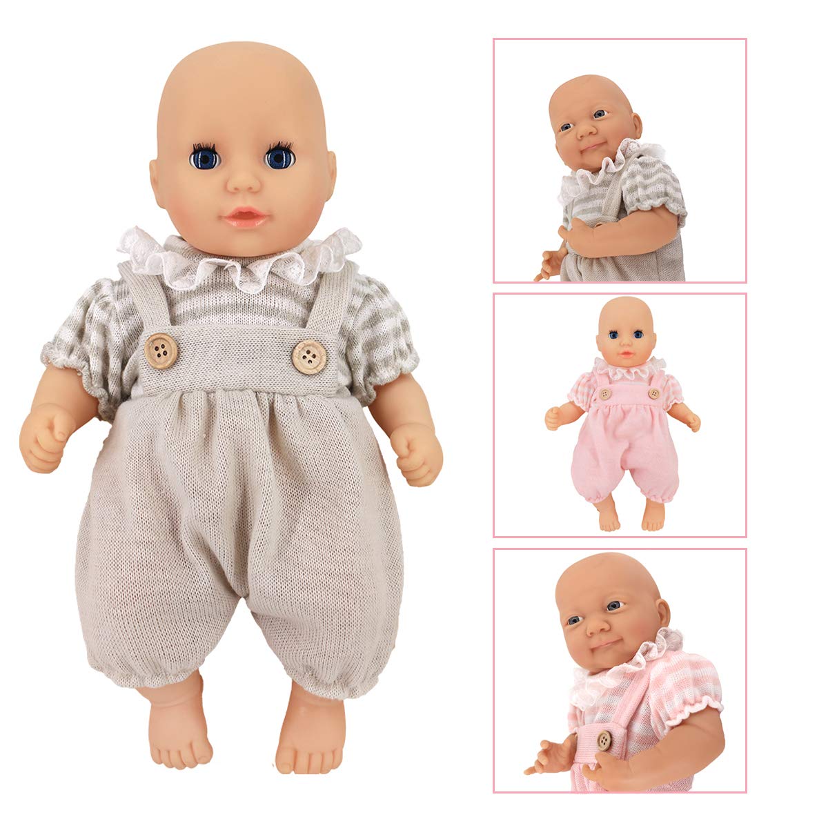 DC-BEAUTIFUL fits 14-18 inch dolls for versatile playtime outfits.