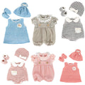 DC-BEAUTIFUL 6-set doll clothes for 14-18 inch dolls, soft wool for comfy play.