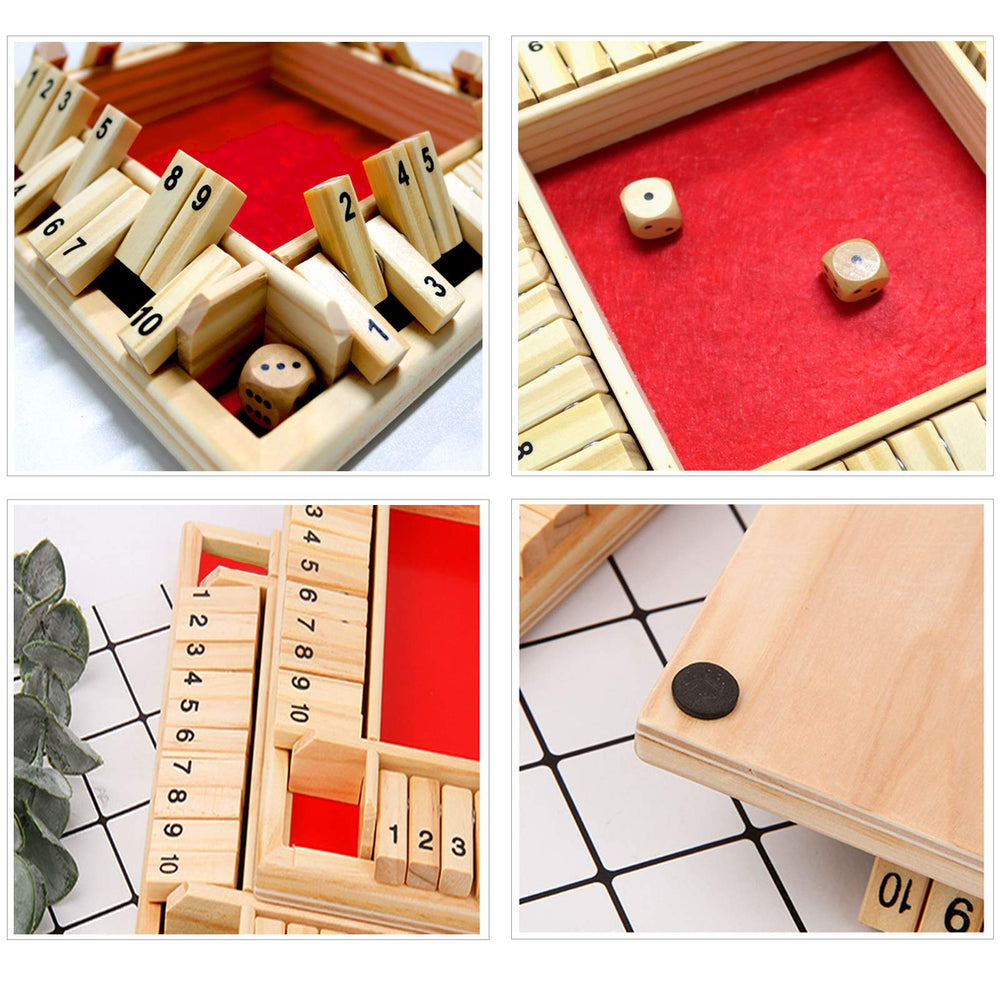 DC-BEAUTIFUL Shut The Box dice for quick rolling and strategy