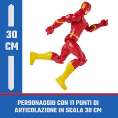 DC Comics The Flash 12-Inch Action Figure detailed sculpt and comic styling