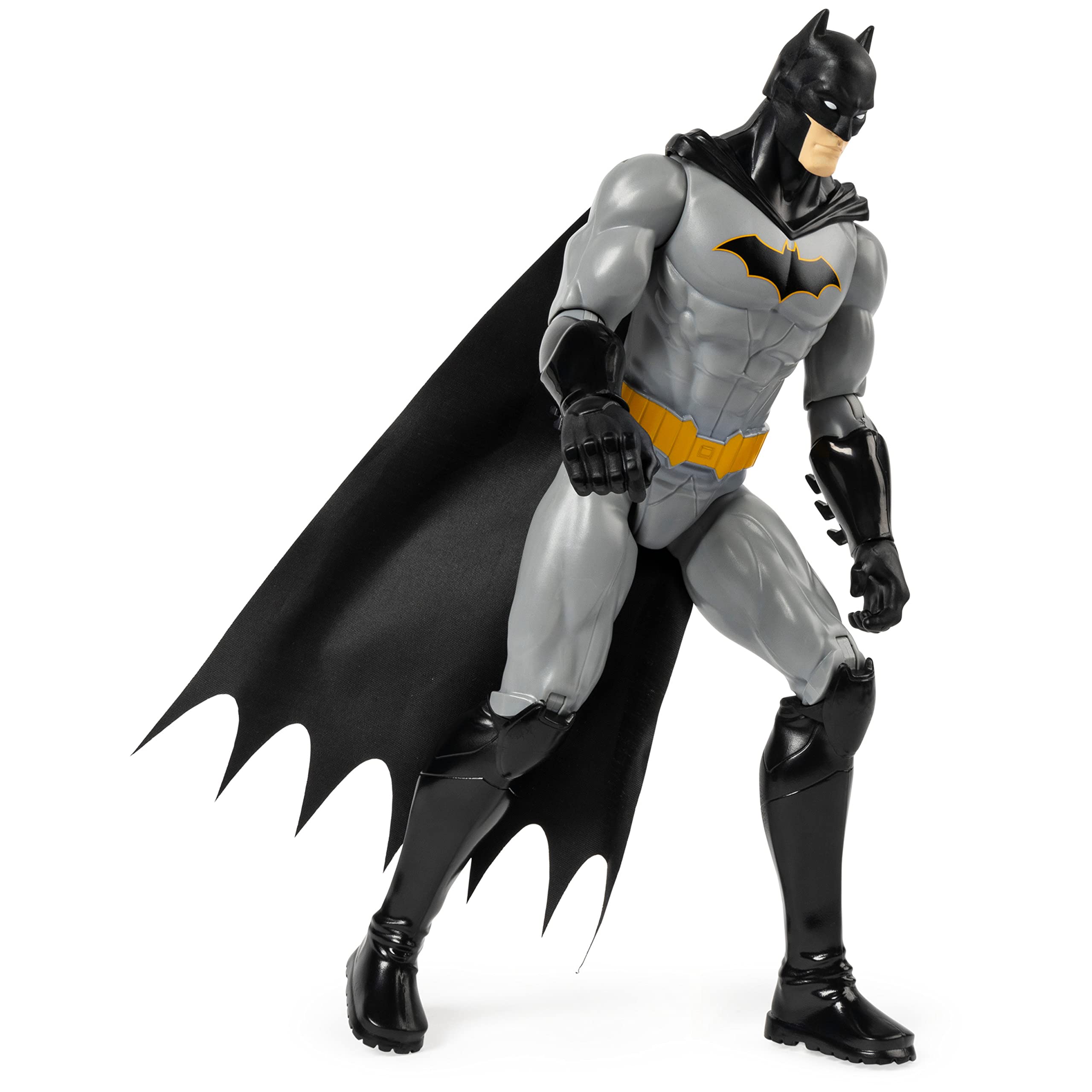 DC Comics Batman 12-Inch action figure posed as Gotham City protector for dioramas.