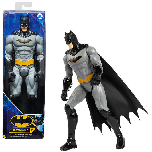 DC Comics Batman 12-Inch action figure with 11 articulation points for dynamic poses.