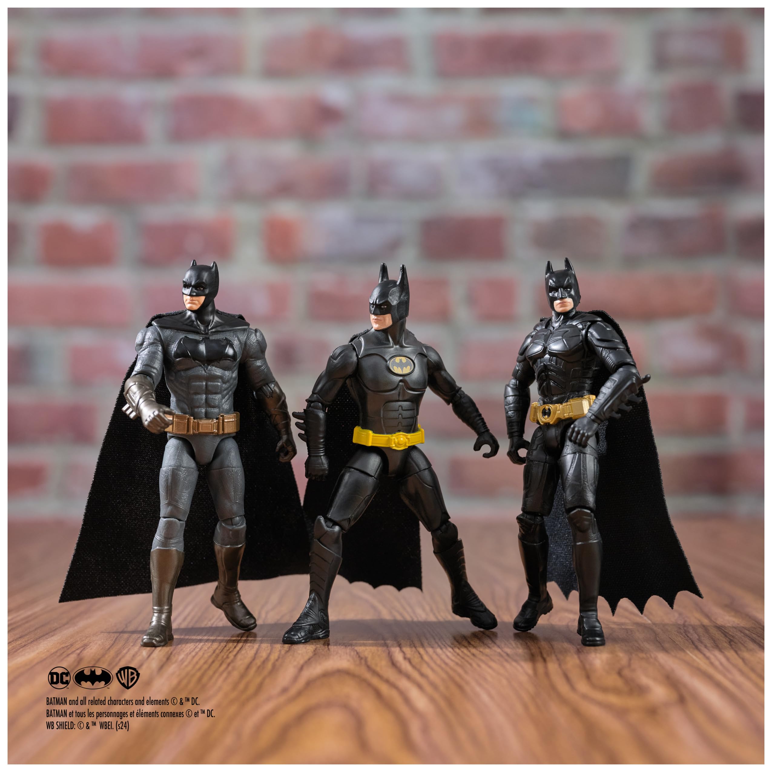 Packaging artwork highlights the 85th anniversary Batman collection