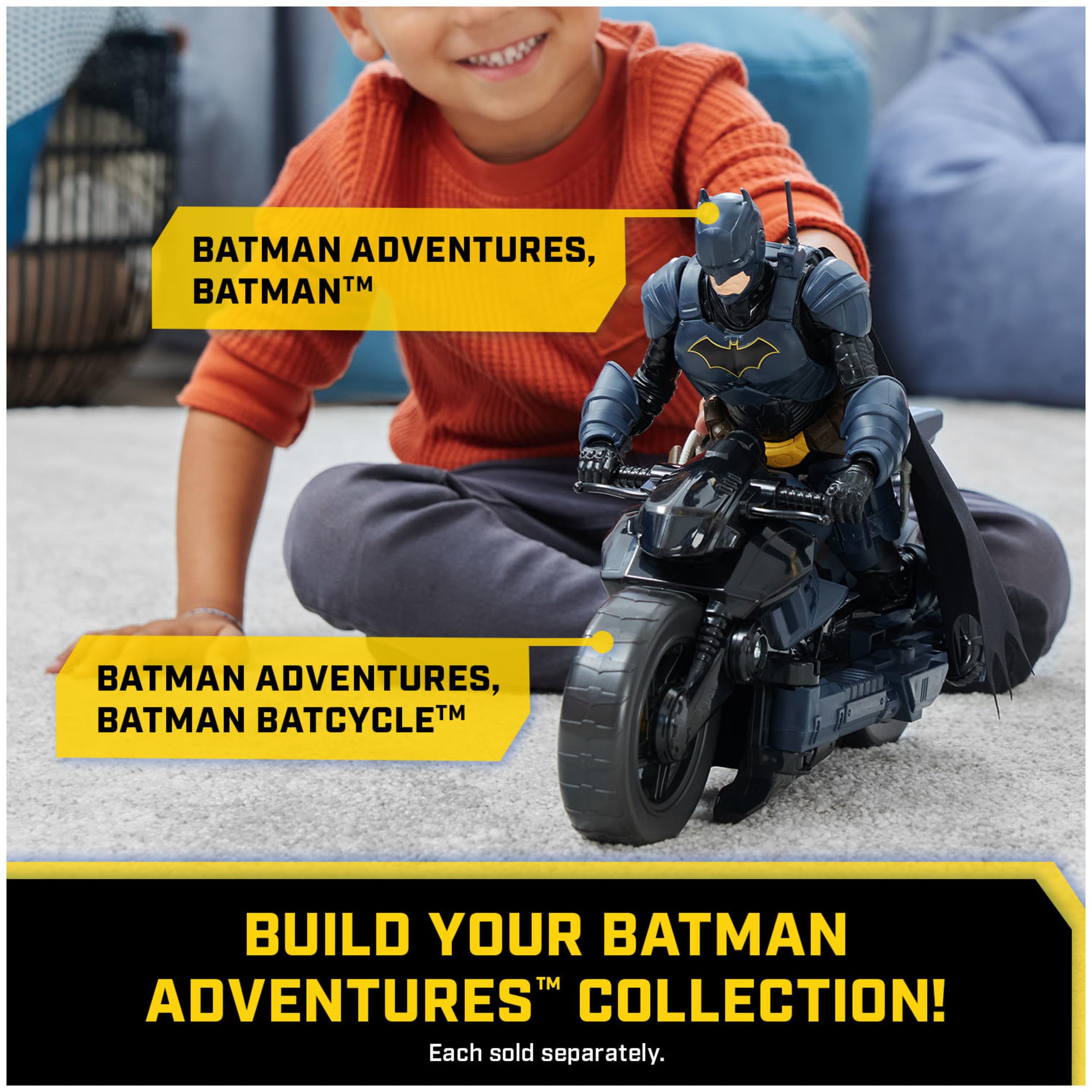 DC Comics Batman Adventures 12 armor accessories provide versatile battle-ready customization.