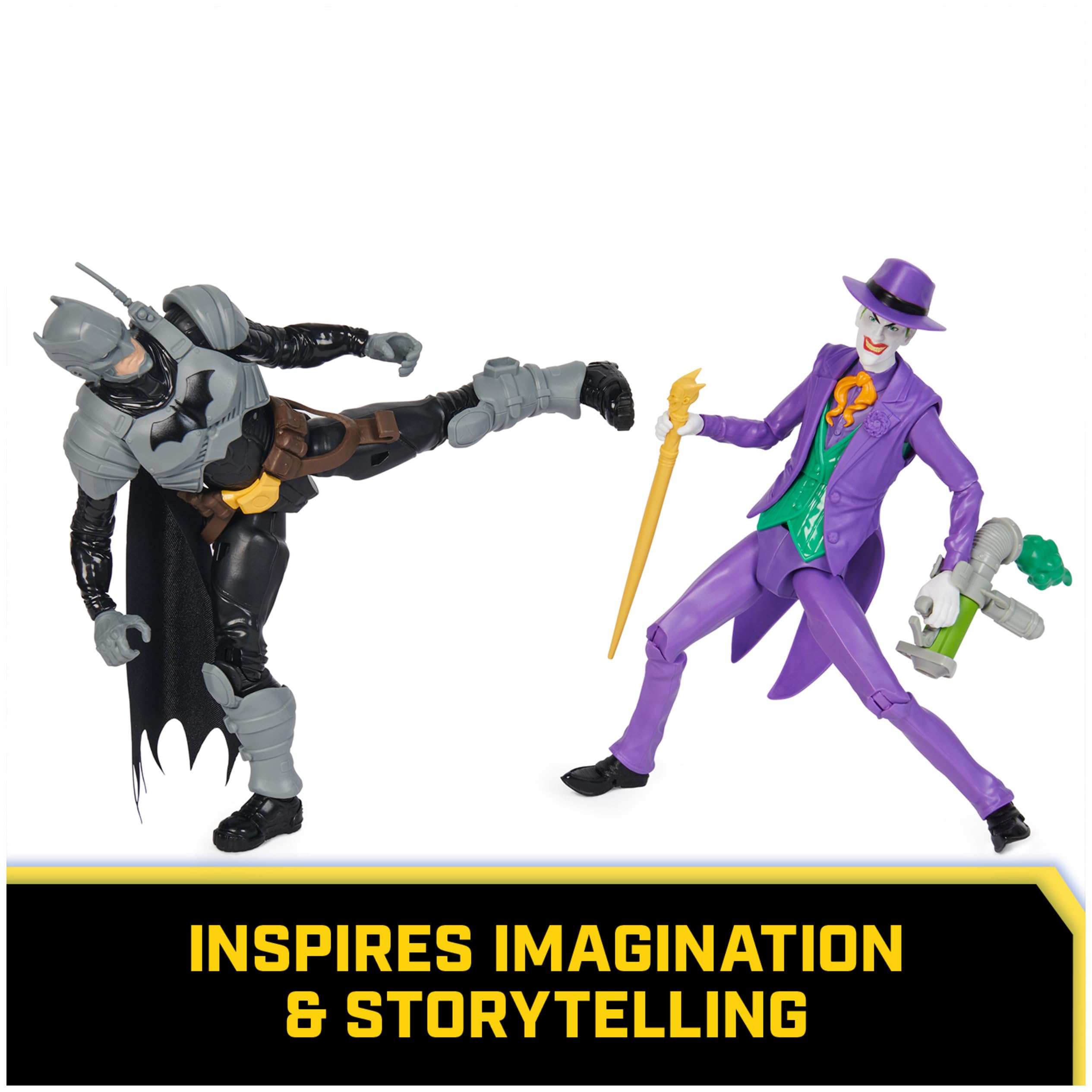 DC Comics Batman Adventures Batcycle image highlighting additional imaginative play accessory.