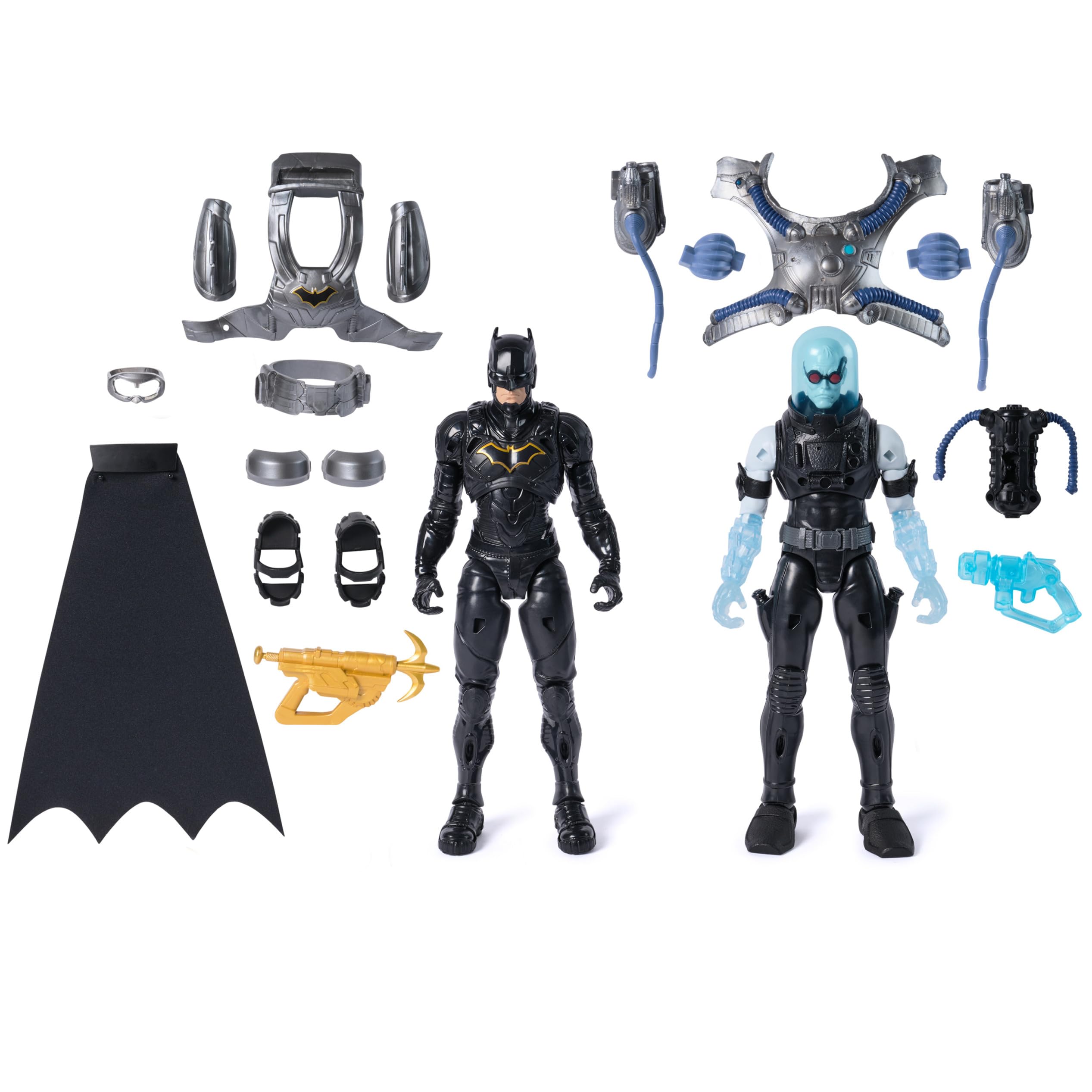 DC Comics Batman Adventures Battle Pack Batman figure with 17 articulation points for dynamic posing.