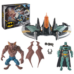 DC Comics Batman Aerial Battle Pack Batwing vehicle for action-packed aerial play.