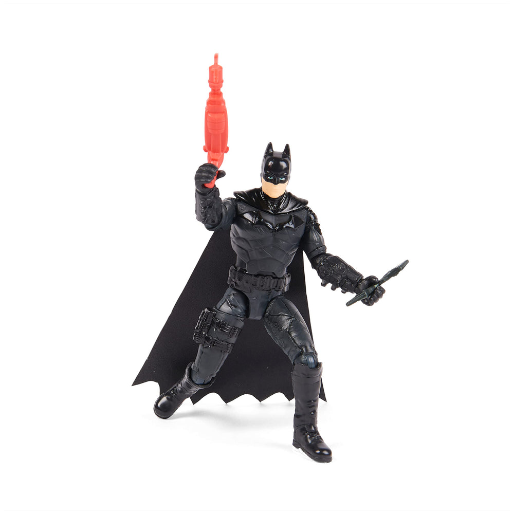 DC Comics Batman cloth cape detail adds authentic movie-inspired look.