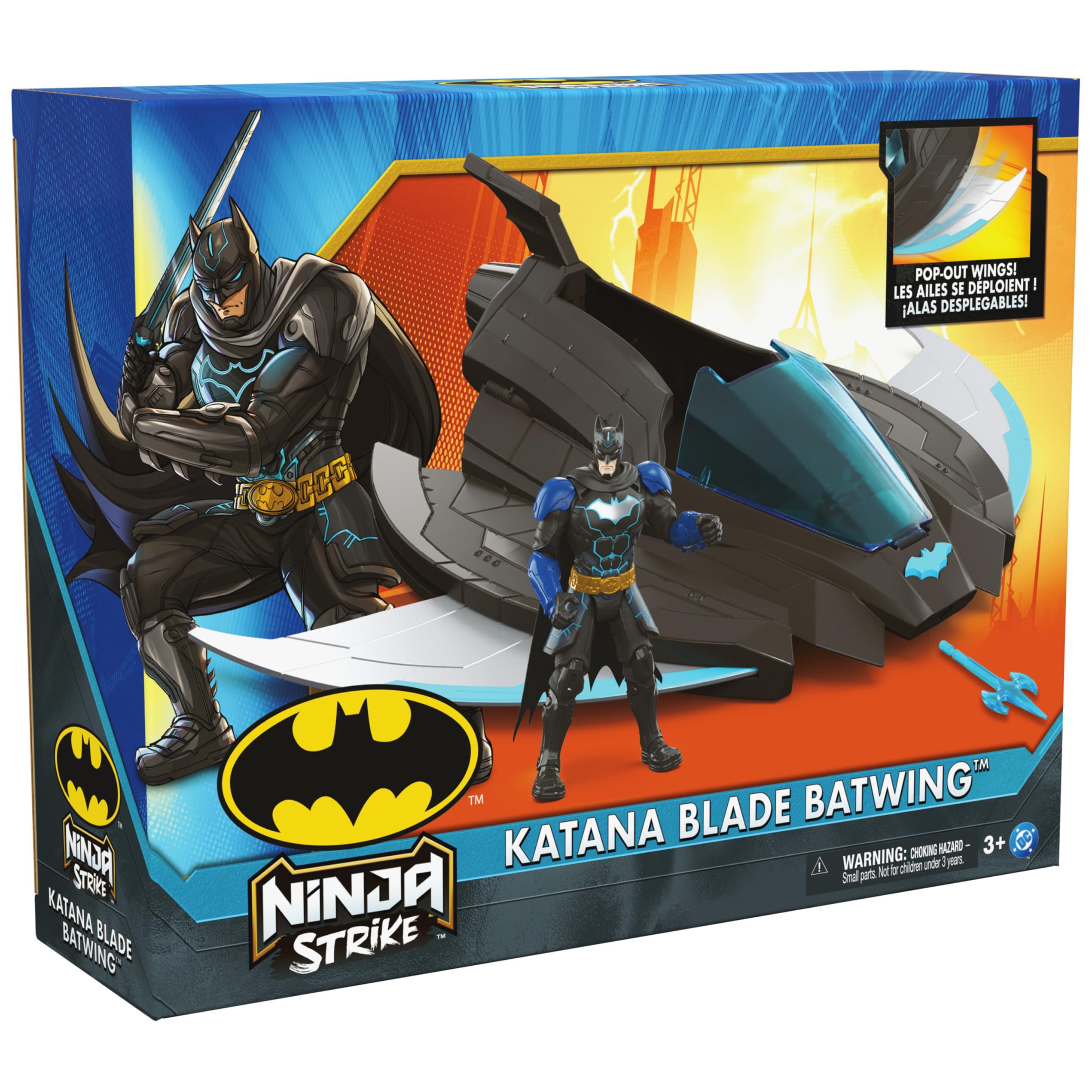 DC Comics Batman Ninja Strike complete set supports ongoing adventures