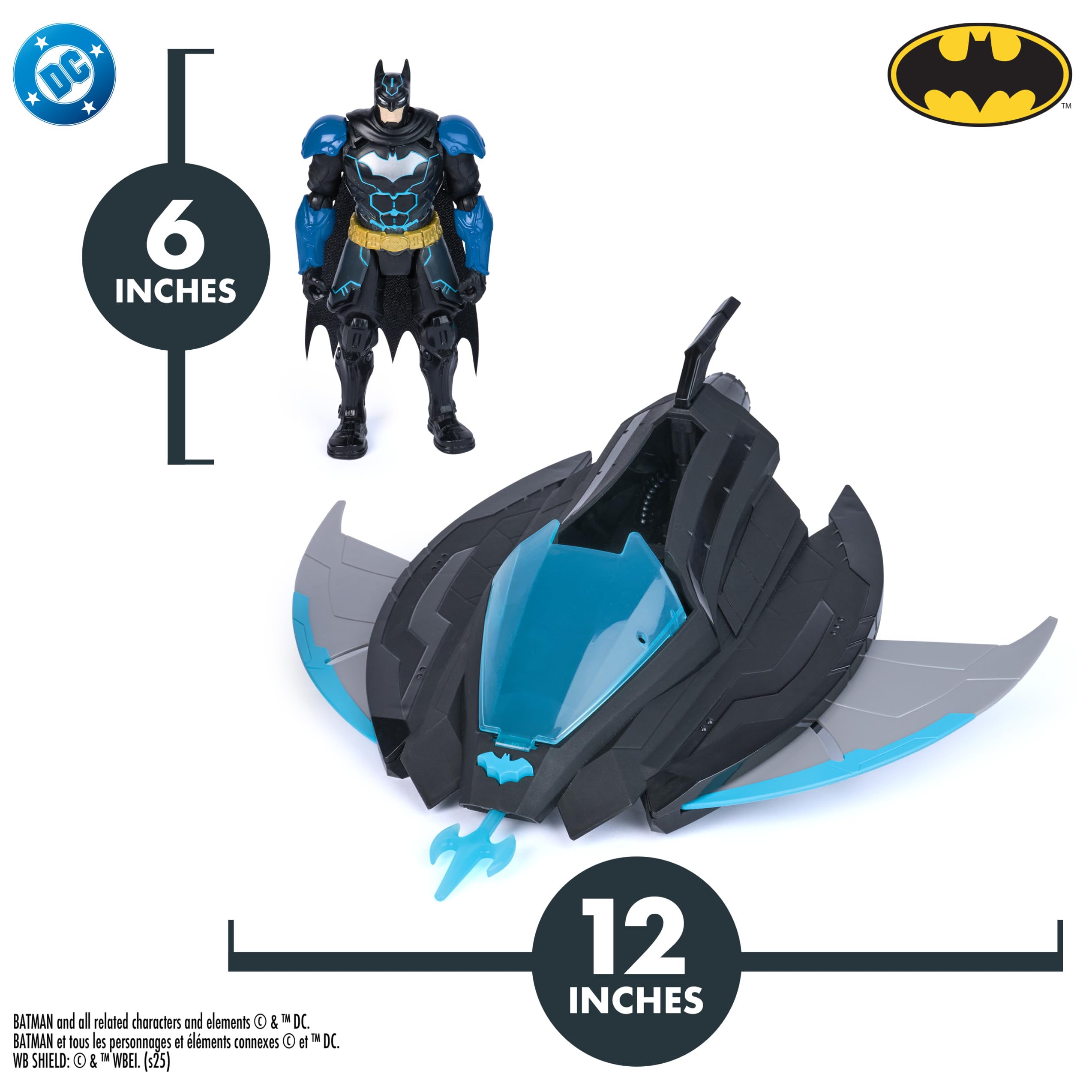 DC Comics Batman Ninja Strike 6 inch ninja figure with nine articulation points