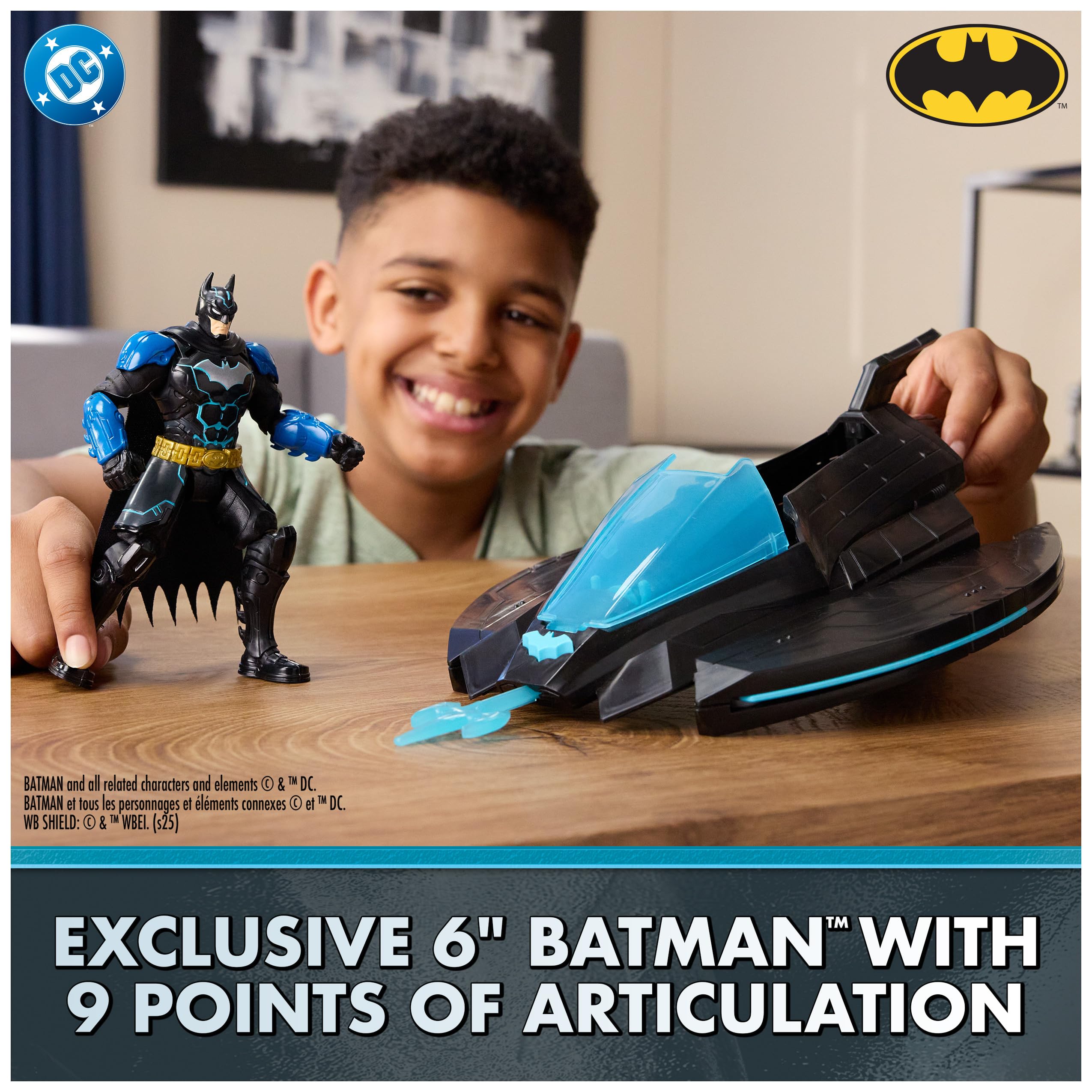DC Comics Batman Ninja Strike packaging display ideal for collectors