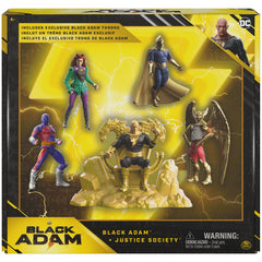 DC Comics Black Adam figure with dynamic pose for action-packed storytelling.