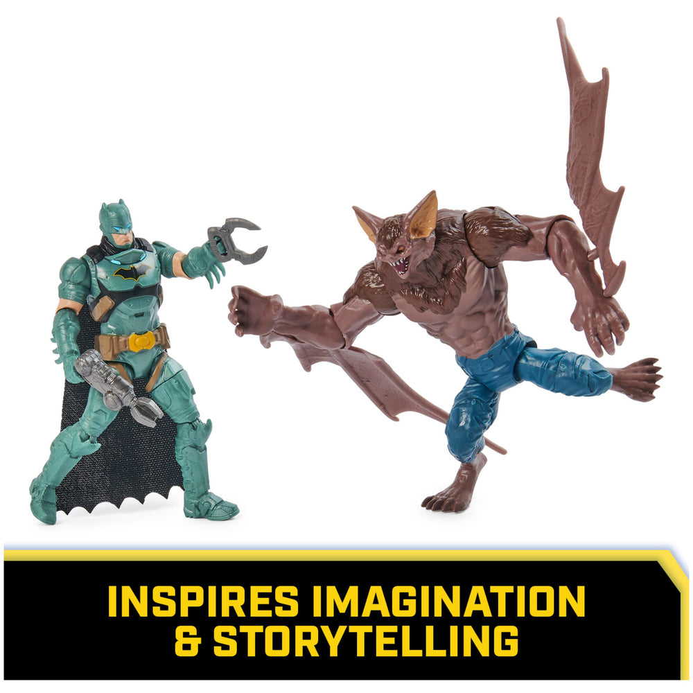 DC Comics detailed sculpt with 11 articulation points brings characters to life.