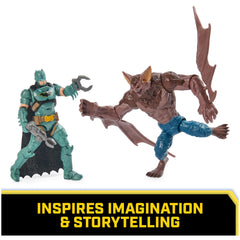 DC Comics detailed sculpt with 11 articulation points brings characters to life.
