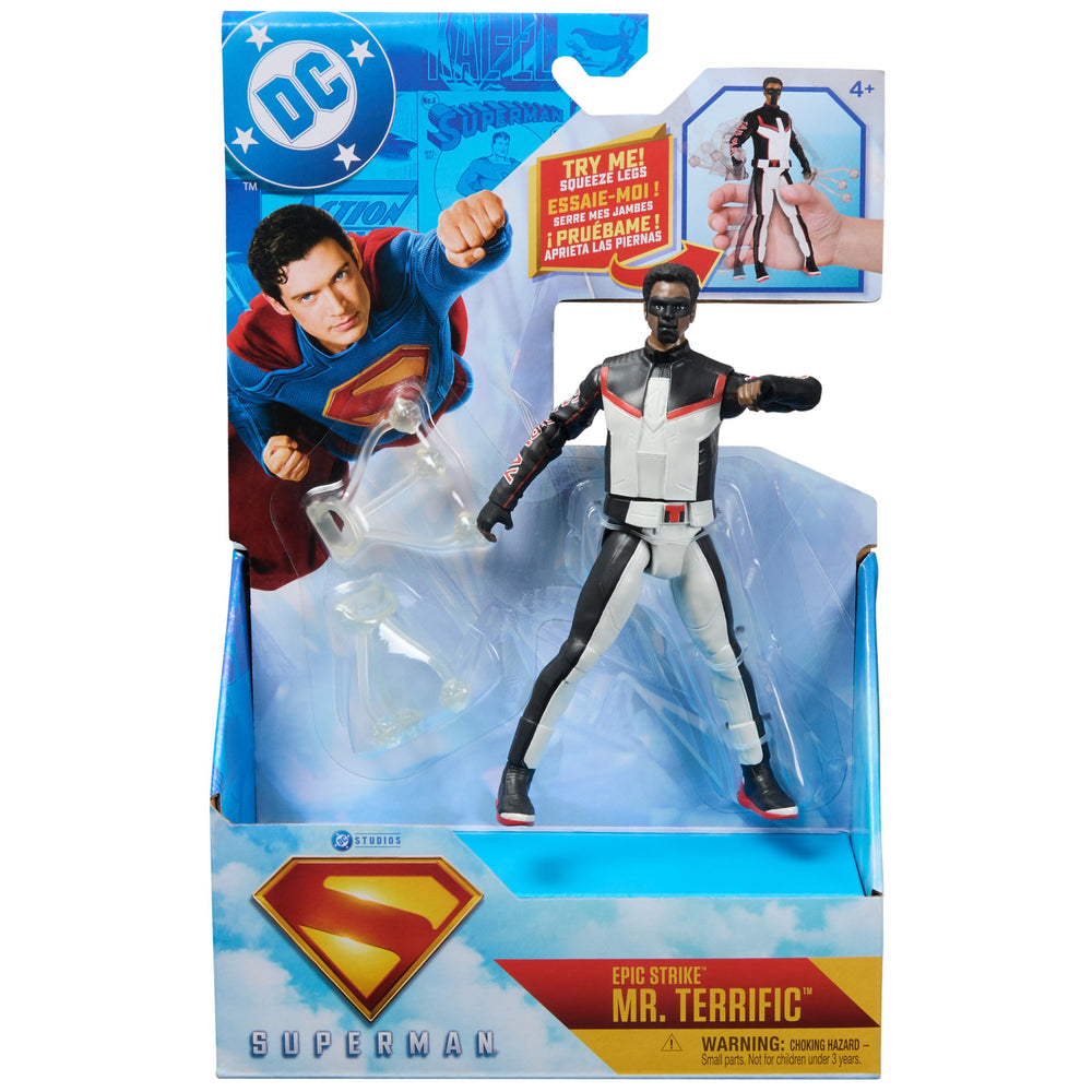 DC Comics Epic Strike figure packaging display for gifting