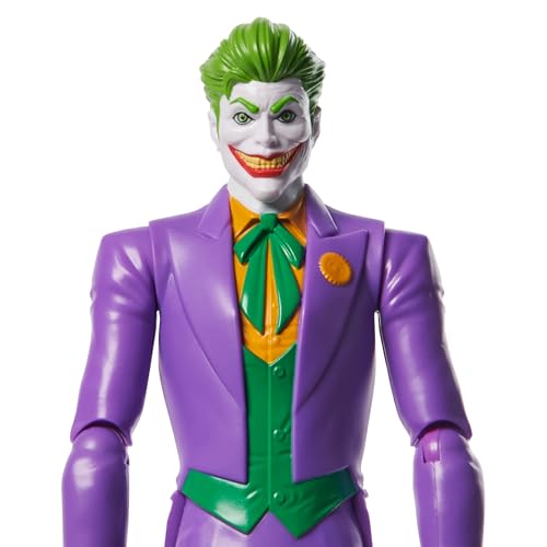 DC Comics Joker 30 cm figurine head sculpt captures iconic expression.