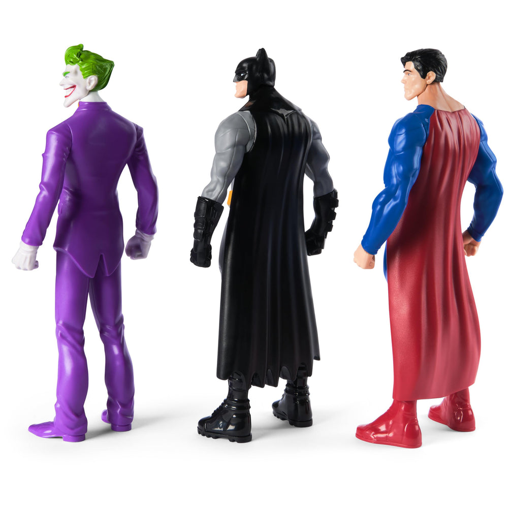 DC Comics 3-pack figures set ready for adventures and display