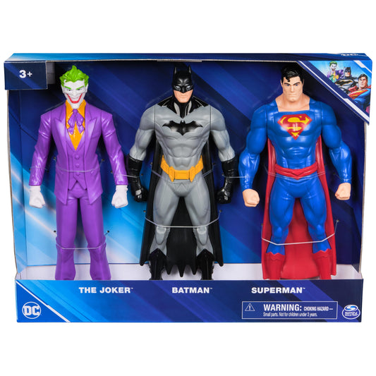 DC Comics Batman figure posed for action with 3-point articulation