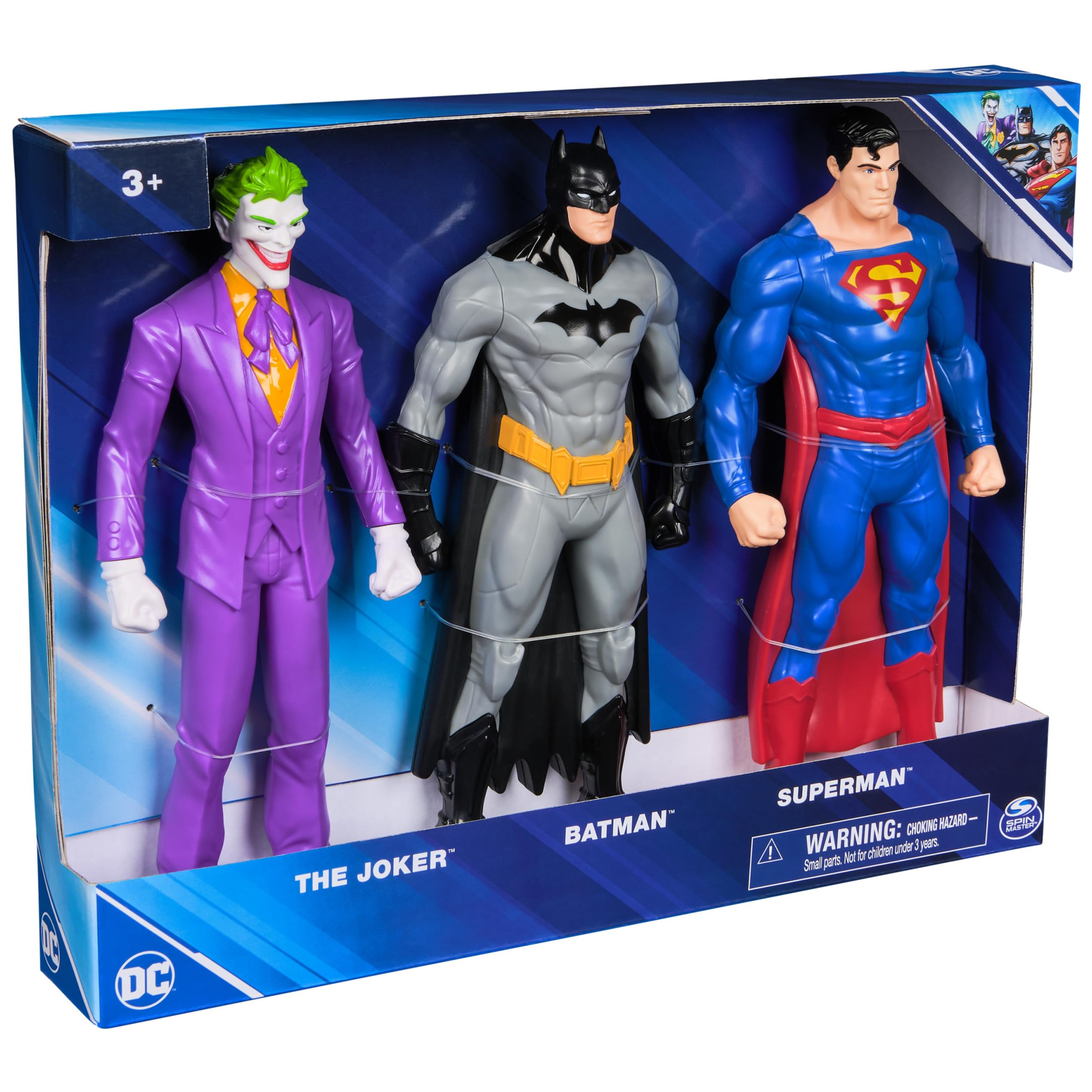 DC Comics official collectible figures for kids aged 3 and up