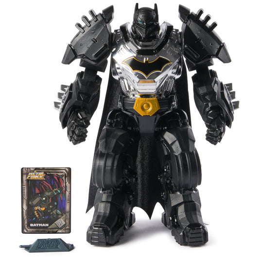 DC Comics Metal Force Batman 12-inch figure for display-ready action play.