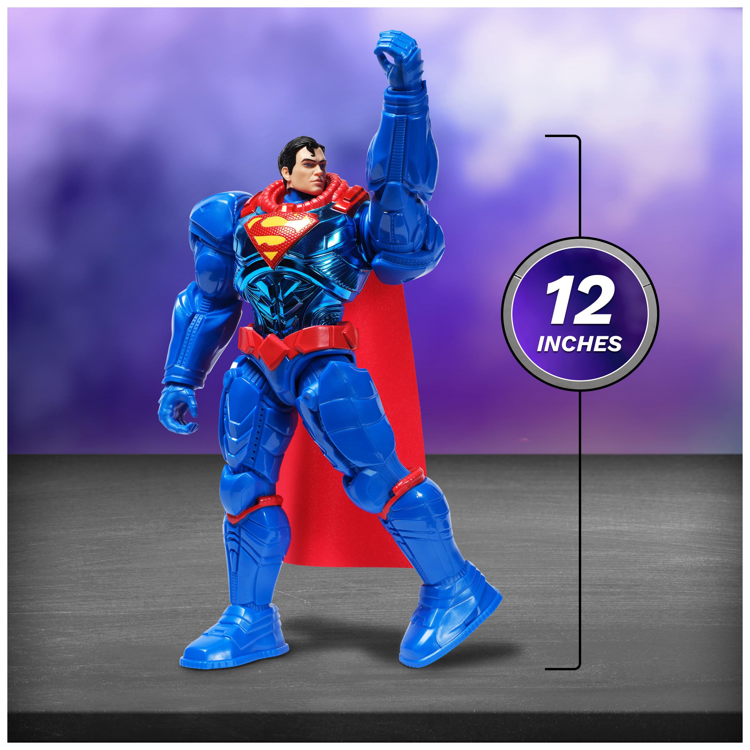 DC Comics Metal Force collector card featuring Superman for complete set.