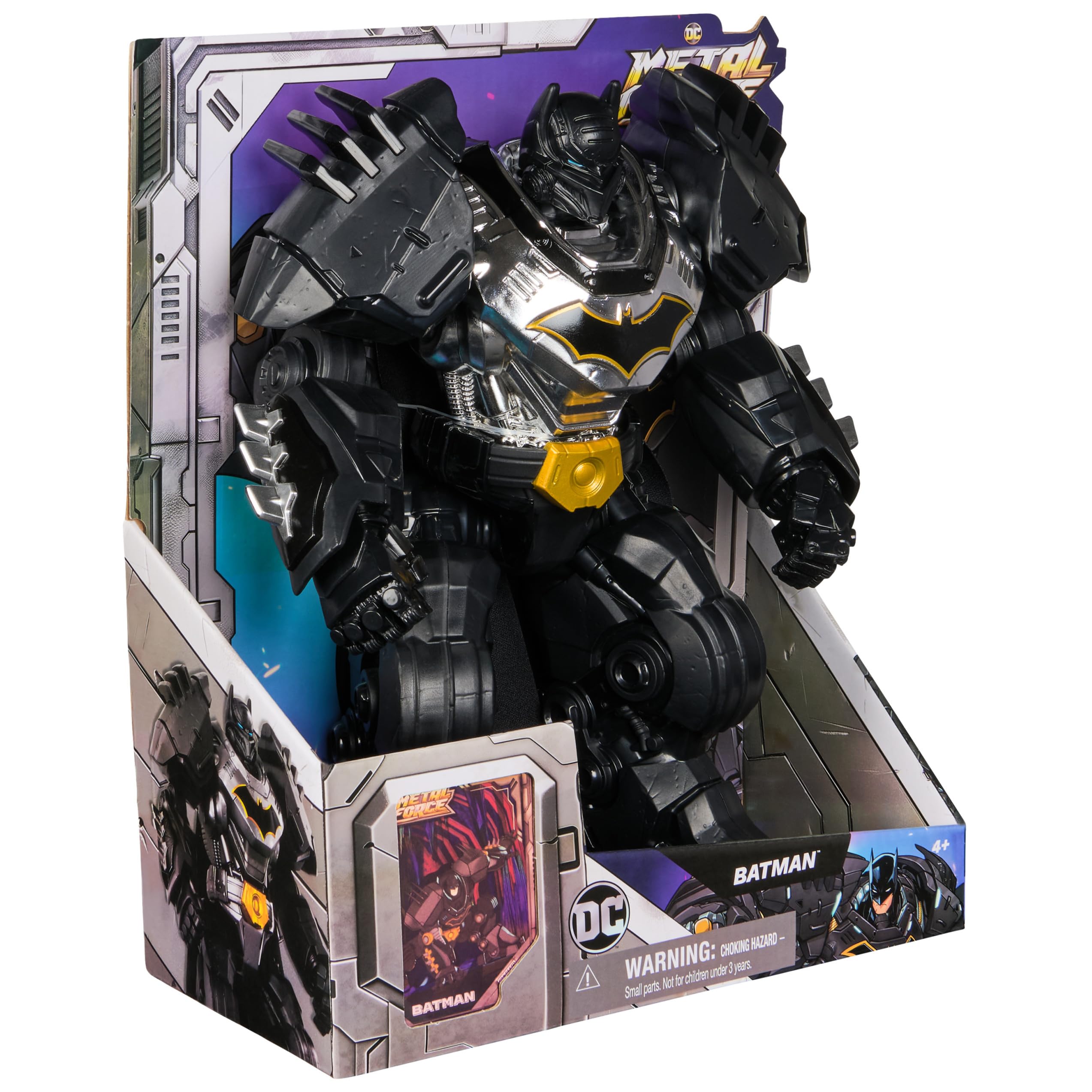 DC Comics Metal Force packaging designed for gifting and shelf display.