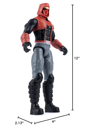 DC Comics Red Hood 12-inch figure in gift-ready packaging.