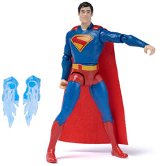 DC Comics Superman Epic Strike Figure cape detail enhances heroic look