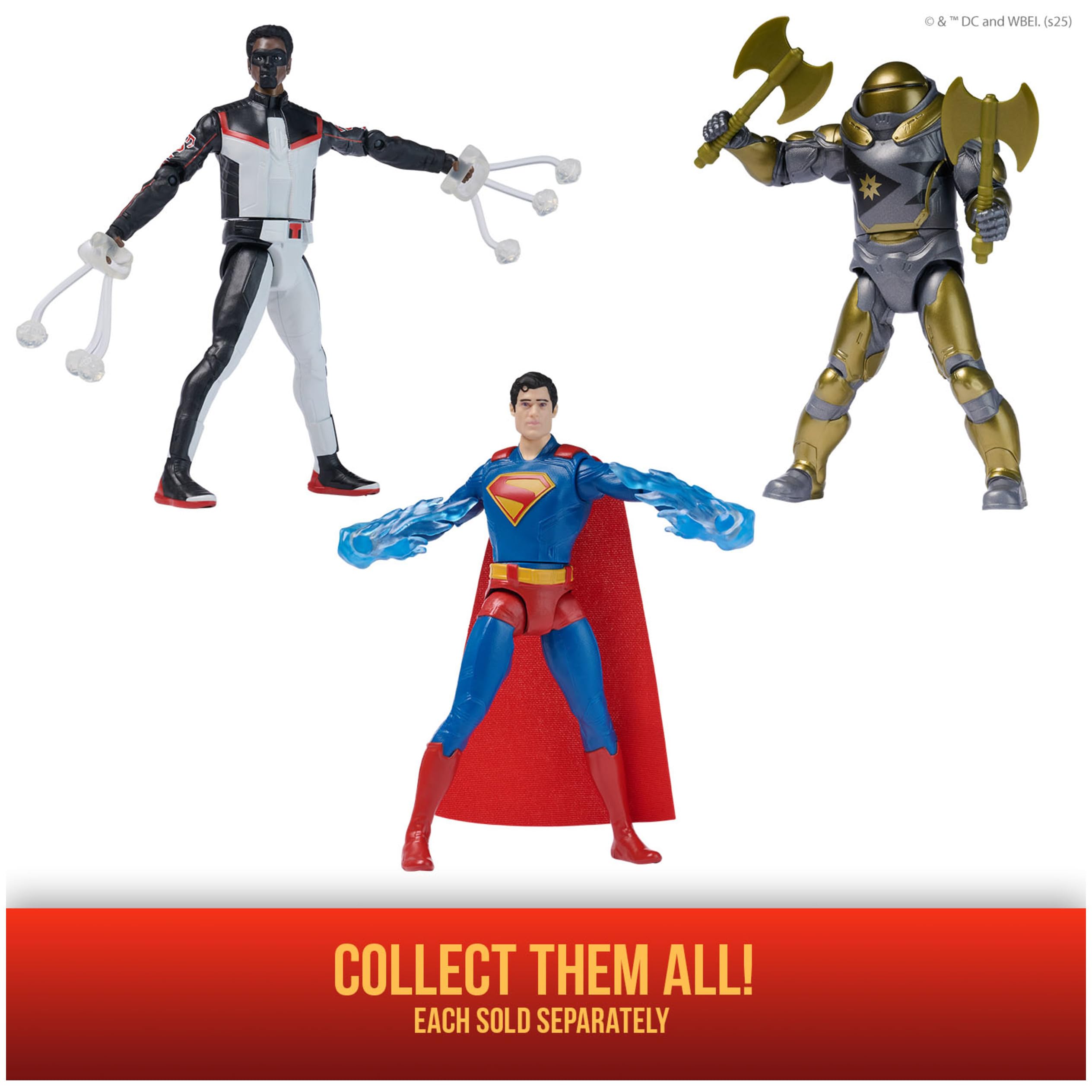 DC Comics Superman Epic Strike figure in dynamic pose