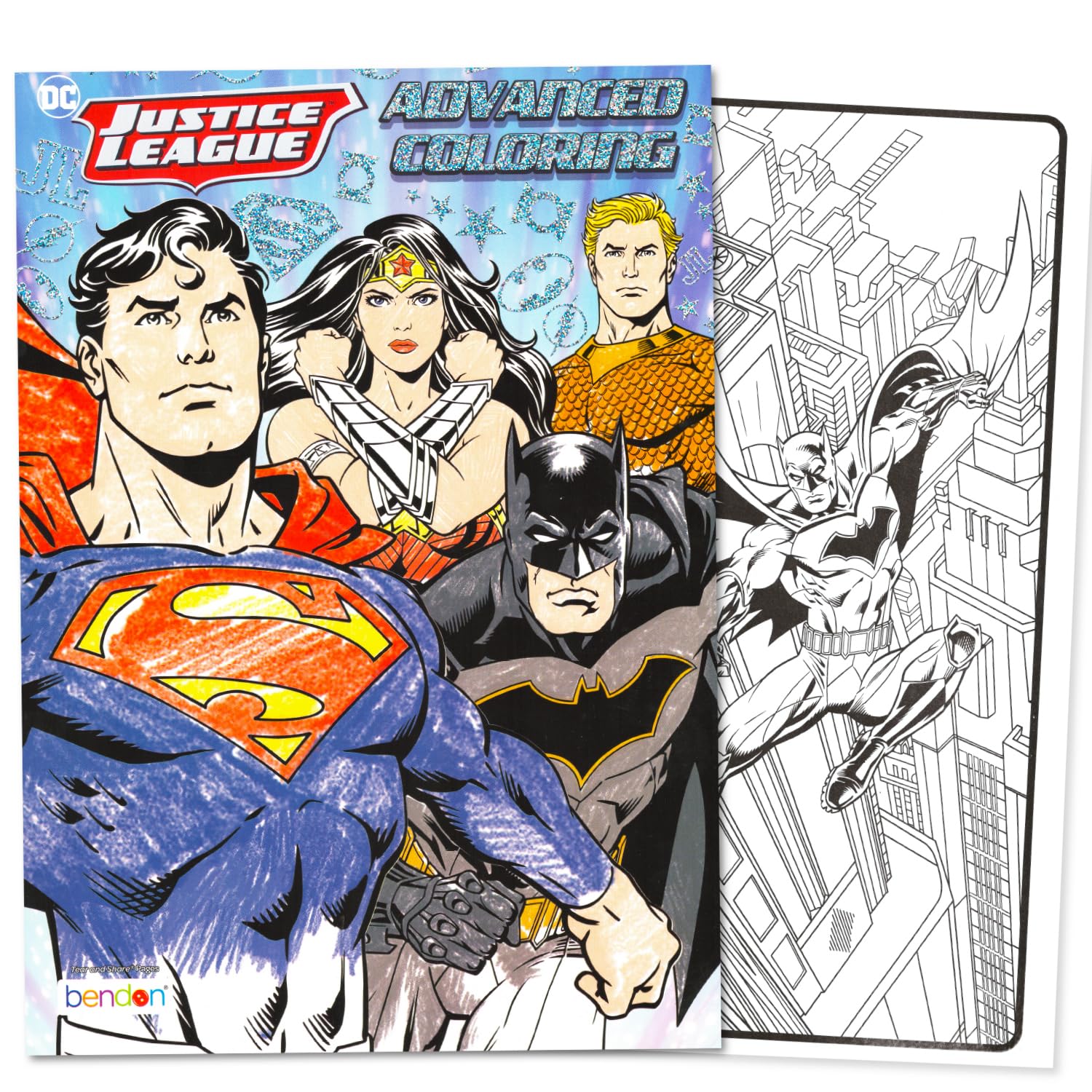 DC Comics Superman games and puzzles image highlights family-friendly brain exercises