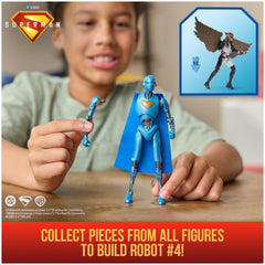 DC Comics Superman Hawkgirl 6-Inch figure pose ability with 9 points of articulation