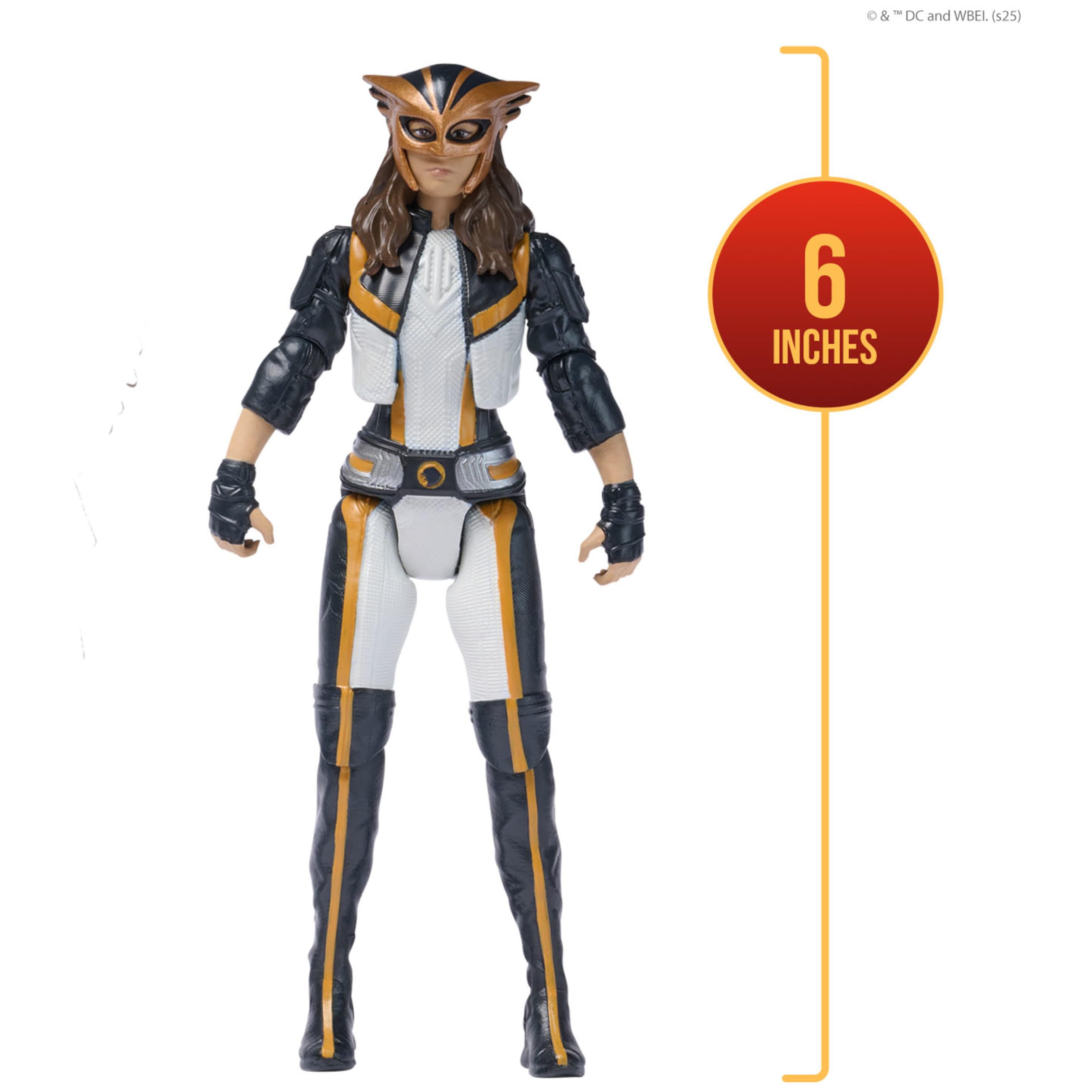 DC Comics Superman Hawkgirl 6-Inch figure suit detail highlight for authentic styling