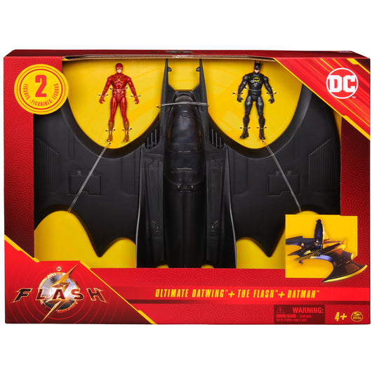 The Flash figure in 4-inch scale ready for speedy poses