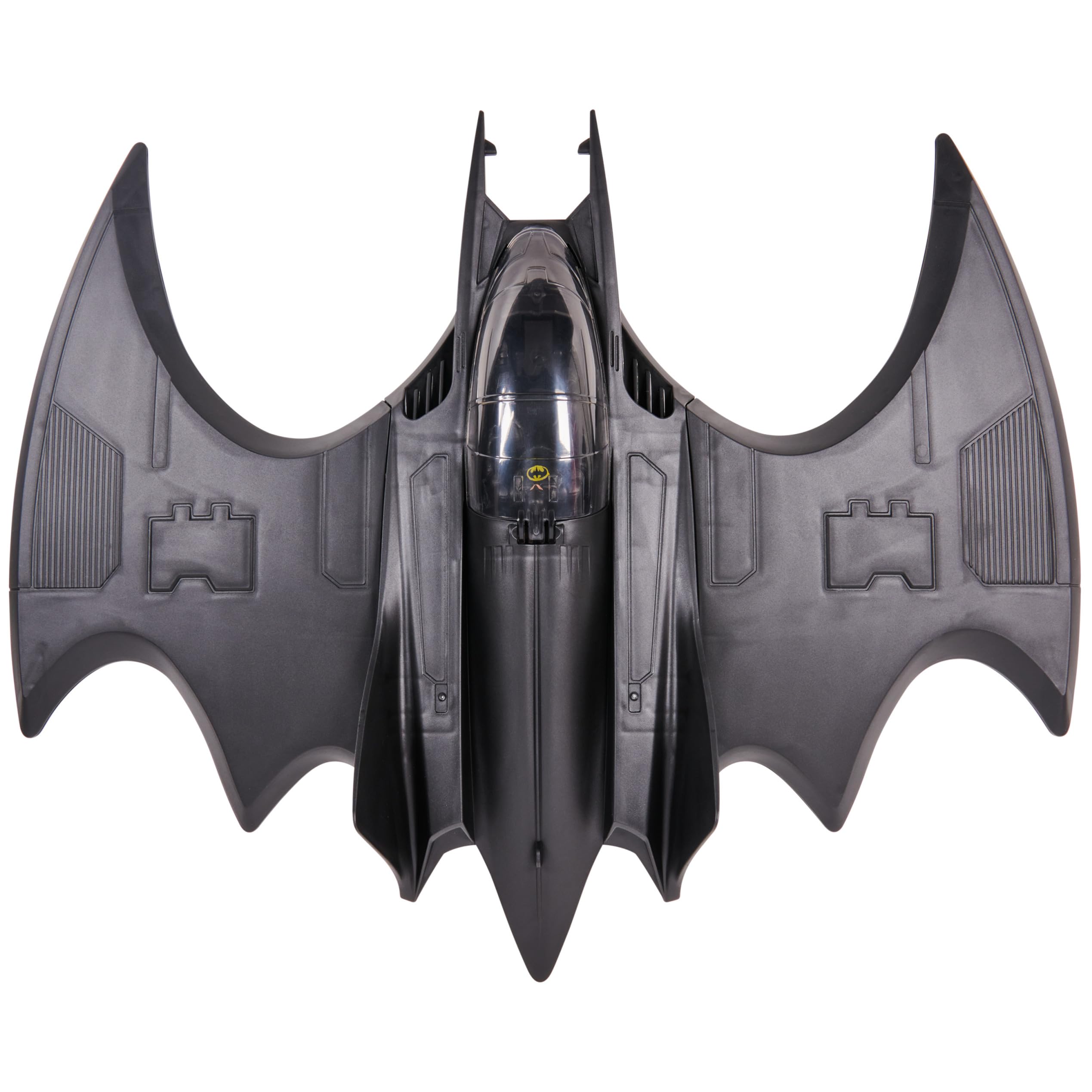 Detailed sculpt and authentic movie styling on the Batwing set