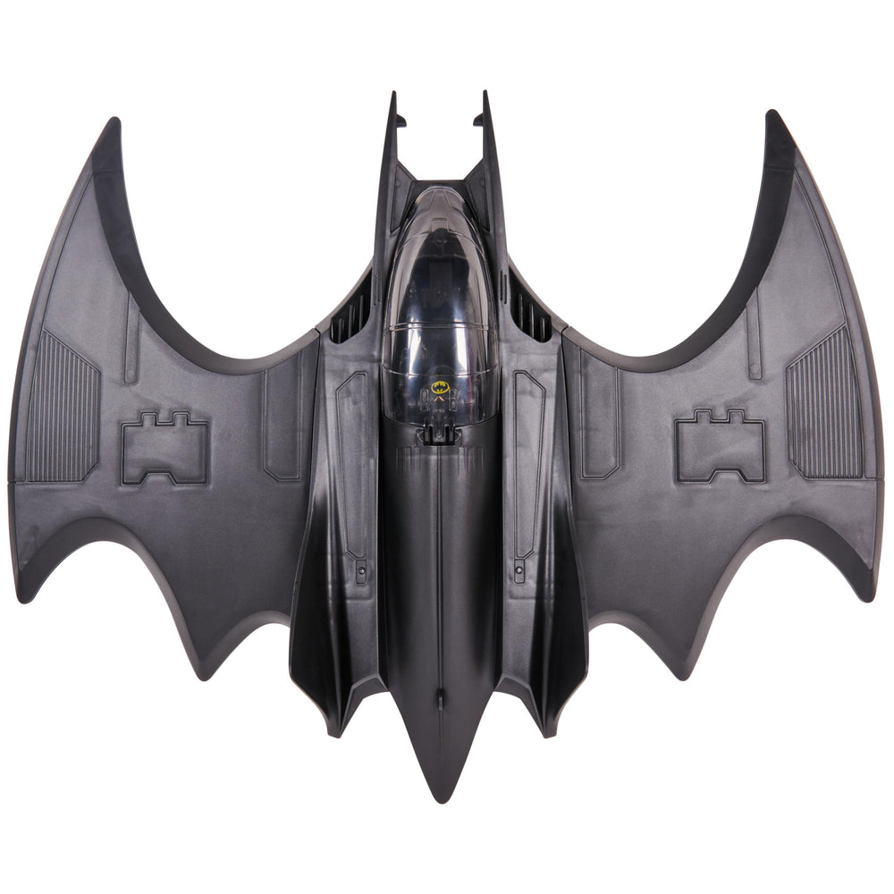 Detailed sculpt and authentic movie styling on the Batwing set
