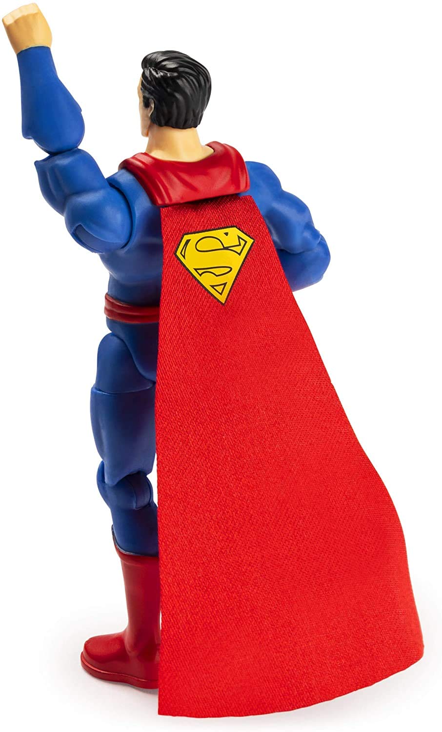 DC Shoes Superman figure poseability side-view highlights range of movement for action poses.