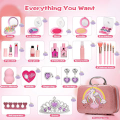 DCMAMA 26-piece color palette for imaginative, age-appropriate makeup play.