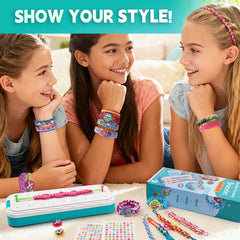 DDAI Bling Bracelet Kit kid friendly supplies for safe crafting