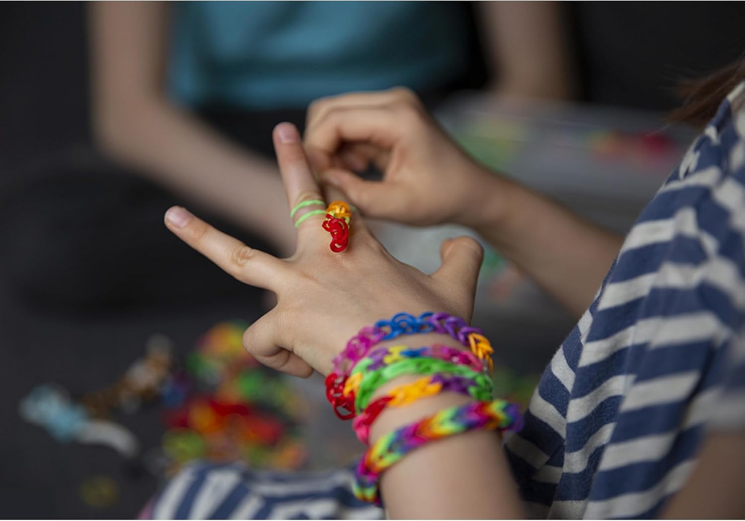 DDCOWP horse and fruit beads spark playful designs.