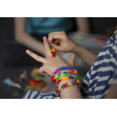 DDCOWP letter beads highlight personalized messages in bracelets.