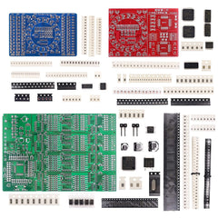 D DZRCOXI Soldering Practice Kit board top view for SMT training.
