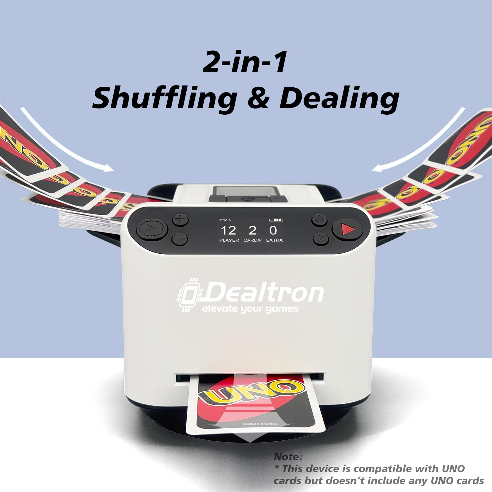 Dealtron eight remotes in action enabling quick draws