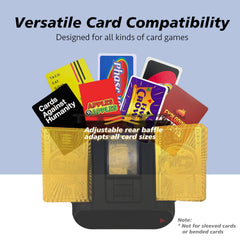 Dealtron programmable dealer adapts to up to 12 players.