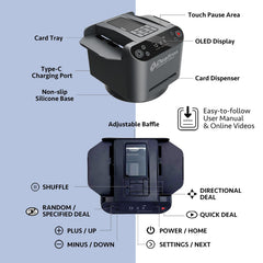 Dealtron ultra-quiet motor minimizes game disruption.
