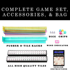 166 mahjong tiles by DEALZOOM for smooth, precise play
